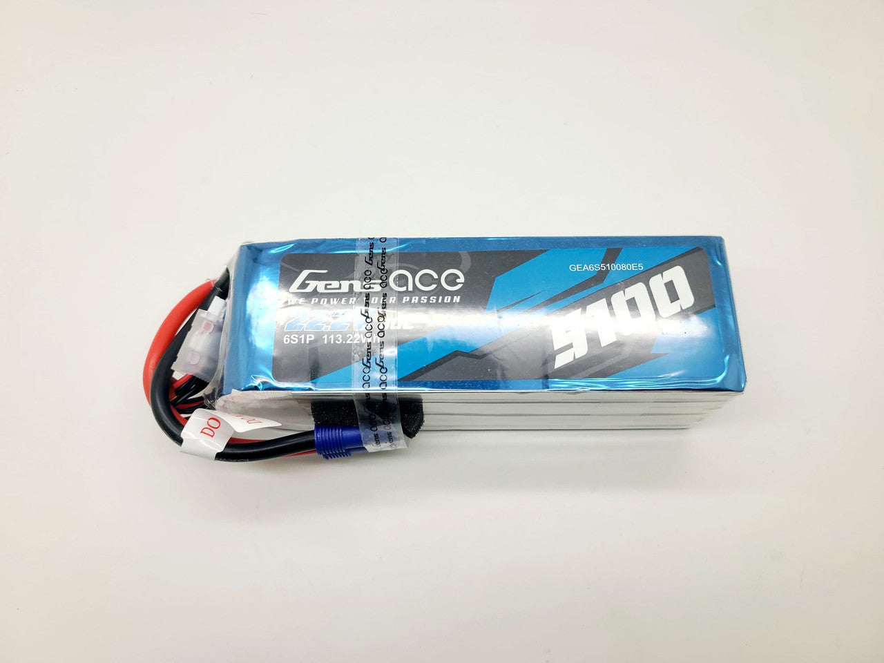 Gens Ace 5100 mAh 80C 22.2V 6S Lipo Battery Pack with EC5 GT