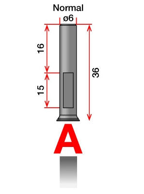 Xnova Motor Shaft 4025 - Type A