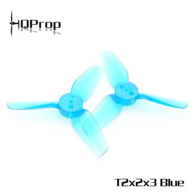 HQ Durable Prop T2X2X3 (2CW+2CCW) - Poly Carbonate BLUE