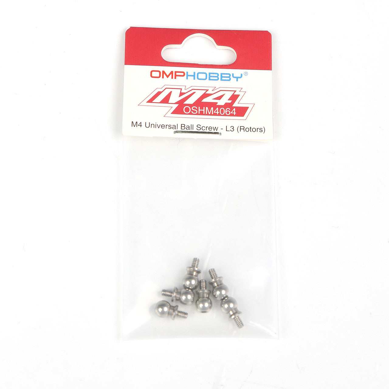 OMP Hobby M4 Ball Joint Screw - L3 (Rotors) - M4/M4 MAX