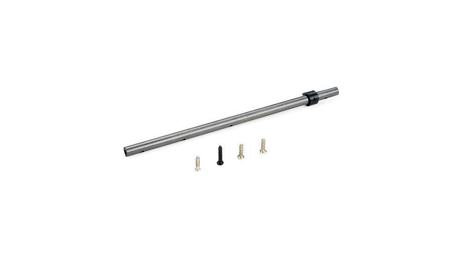Carbon Fiber Main Shaft with Hardware: 120SR by BLADE (BLH3107)