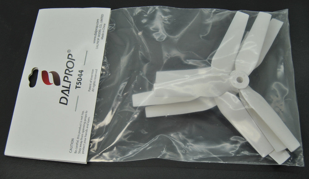 DALProp Trapezoid Series T5044 Tri Blade Propeller (WHITE)