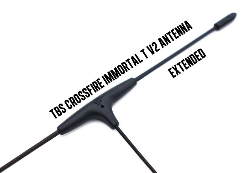 TBS CROSSFIRE IMMORTAL T Ufl ANTENNA V2 - EXTENDED NEW!