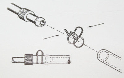 Dubro 677 Fuel Line Clips Medium (4)