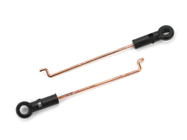 Eflite Servo Pushrod Set with/Ball Link (2): BMSR
