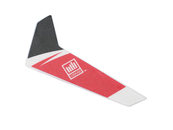 Eflite Vertical Fin, Red: BMSR