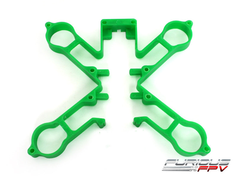 Plastic main frame (Green) - Toretto 130