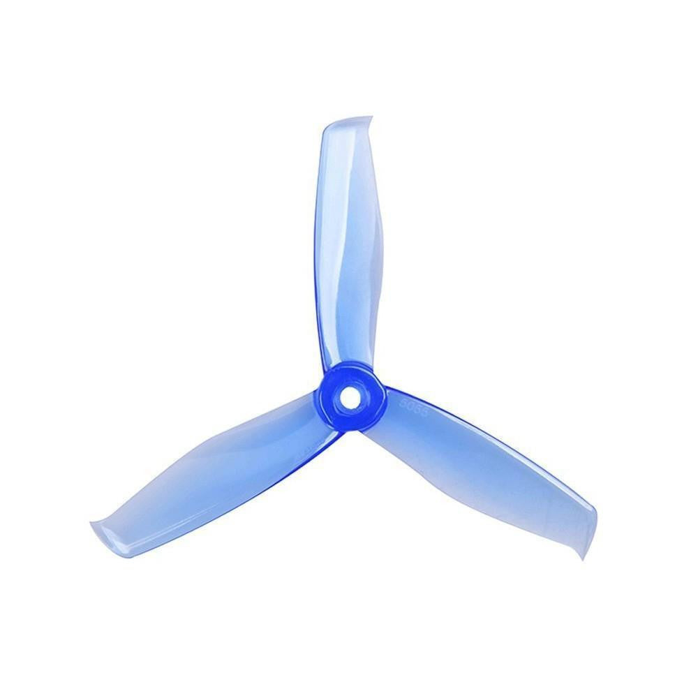 Gemfan Hulkie 5055 "S" V2 Tri Blade Prop Blue NEW