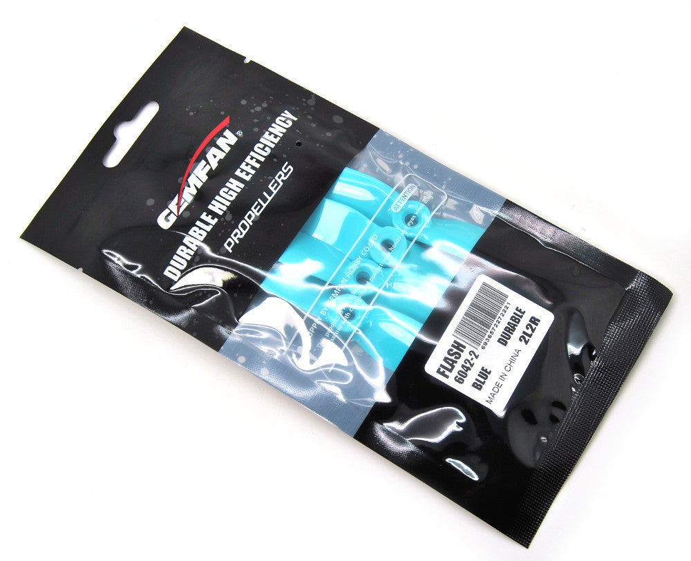 GEMFAN 6" 2 Blade Flash Series Props Blue (new)