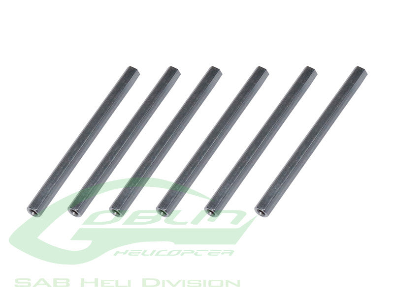 Aluminum Spacer 54mm(6pcs) - Goblin 500/520/570/Raw 500/iLGoblin 520 Pro