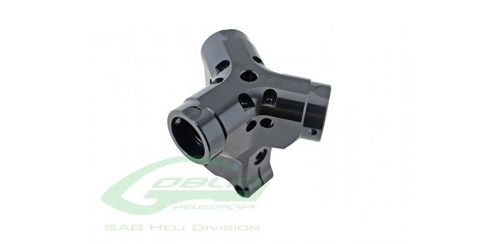 H0410BL-S - ALUMINUM NEW HPS3 CENTER HUB BLACK EDITION- URUKAY/ SPEED/ KRAKEN 700 KSE/ RAW 700 KSE