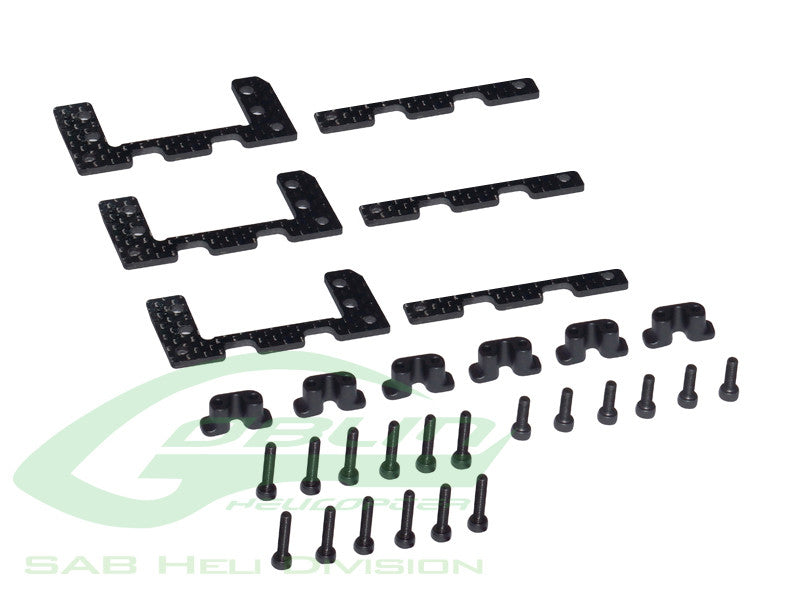 H0650-S - KST DS589MG CARBON SERVO SUPPORT - GOBLIN 500 SPORT