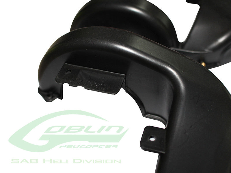 Plastic Fan Case Set - Goblin Black Nitro/iLGoblin Competizione