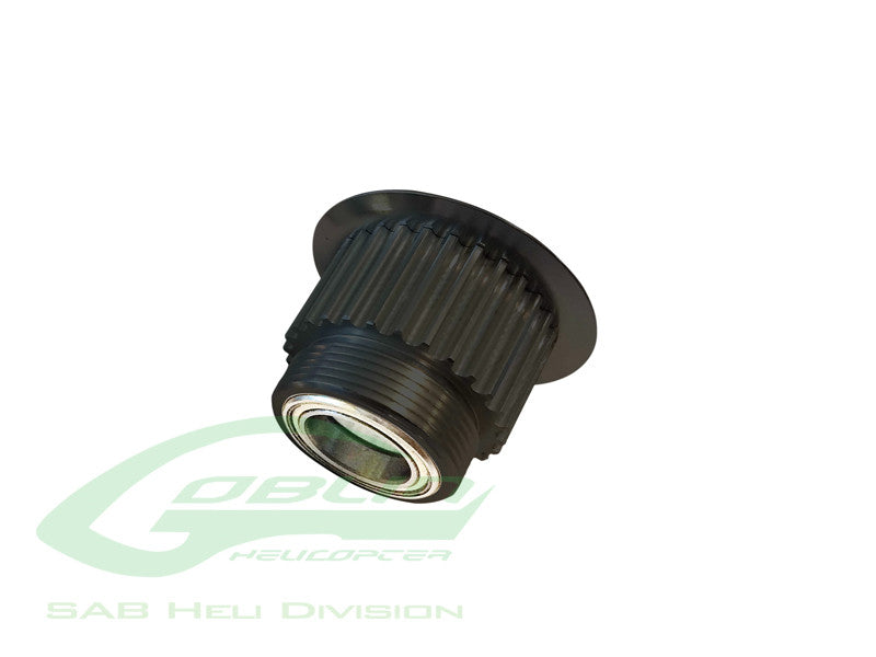 Aluminum Engine Pulley 26T - Goblin Black Nitro/iLGoblin Competizione