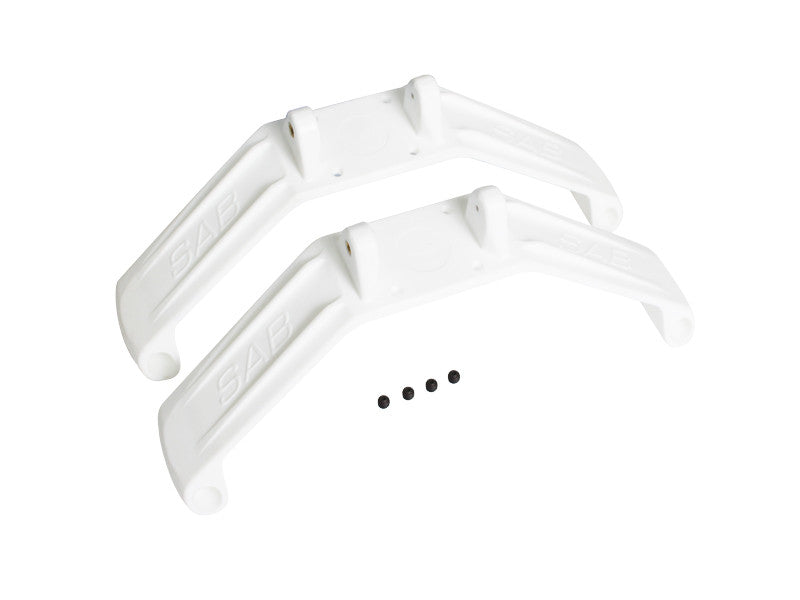 PLASTIC LANDING GEAR WHITE - KRAKEN 580