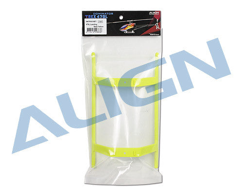 Align T-REX 470L Landing Skid - Yellow H47F001XE