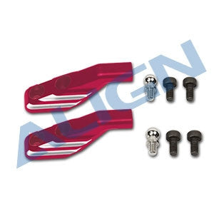 H60232QR Align 600EFL PRO Metal Main Rotor Holder Arm-Red