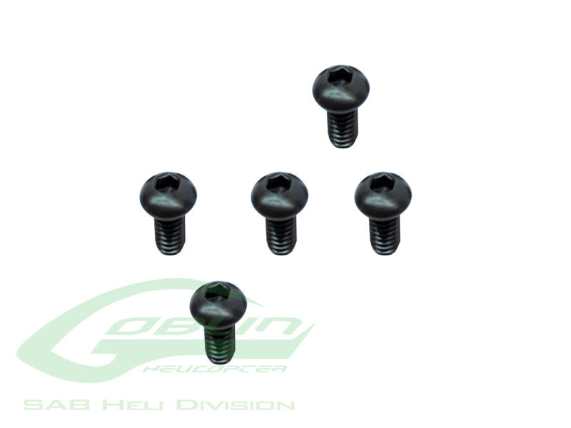 Button Screw M2.5 x 6 - RAW 420 COMPETITION / Goblin 380/Raw 500/iLGoblin 520 Pro/iLGoblin 420 Pro