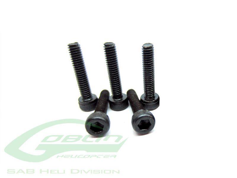 DIN 12.9 Socket Head Cap M2,5x10 (5pcs) - Goblin 500/570/Raw 500/iLGoblin 420 Pro