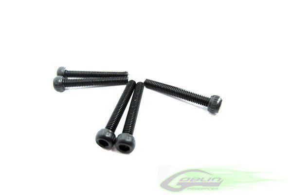 DIN 12.9 Socket Head Cap M2,5x18 (5pcs) - Goblin 500/570/700/770/Raw 500/RAW 420 COMPETITION/iLGoblin 520 Pro/iLGoblin 420 Pro
