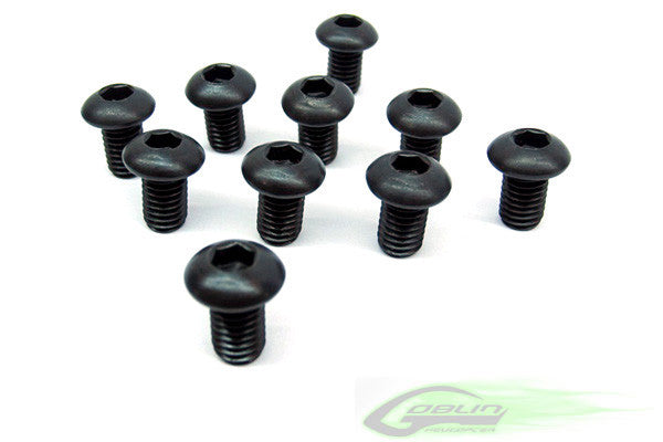 SAB DIN 12.9 Button Head Socket Cap M4x10 (5pcs) - Goblin 630/700/770