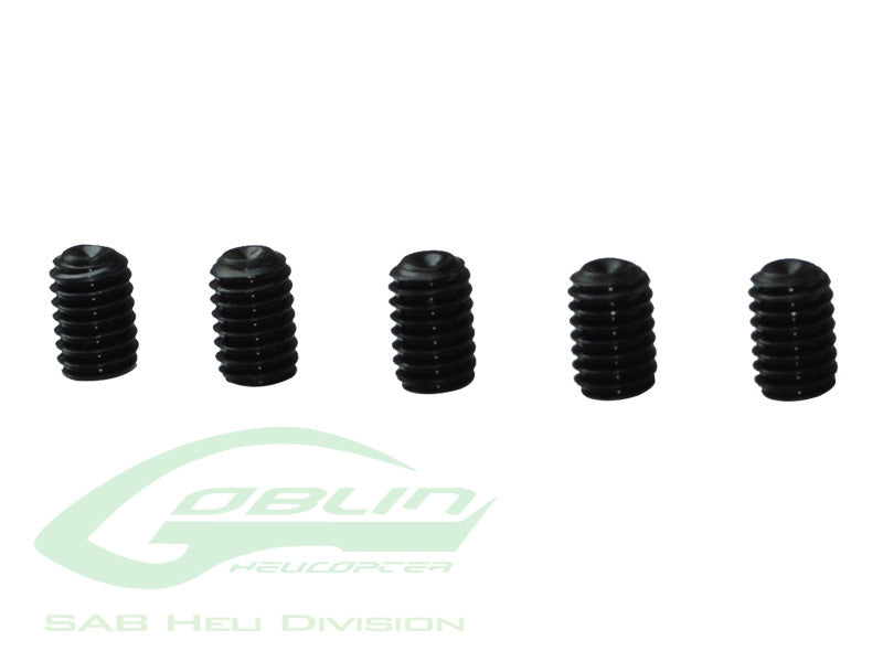 Cup Point Set Screw M3 x 6 - Goblin 380/iLGoblin 420 Pro
