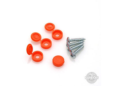 Mounting Screws and Orange Covers for STC5565 Skid Clamp Bases
