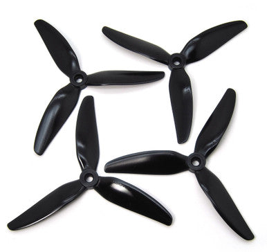 HQ Durable Prop 5X5X3 V1S Black (2CW+2CCW)-PC