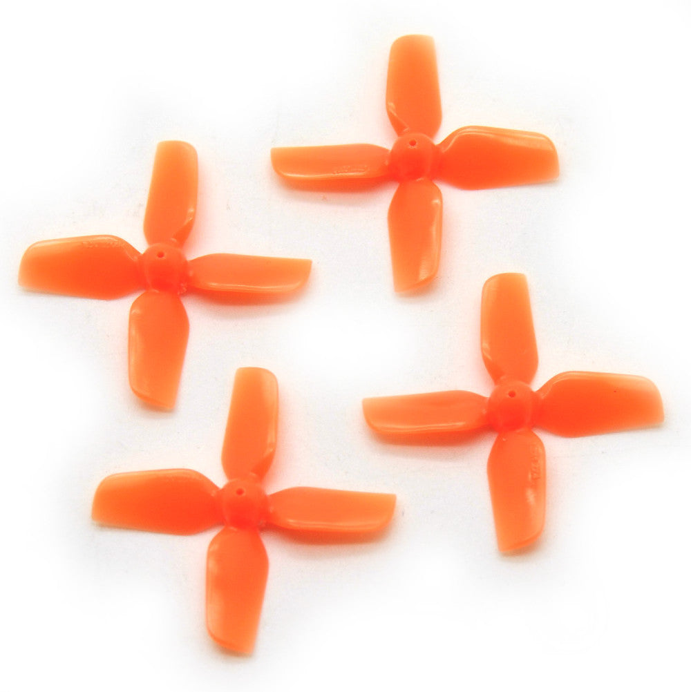 HQ Micro Whoop Prop 1.2X1.2X4 0.8mm Shaft - Orange