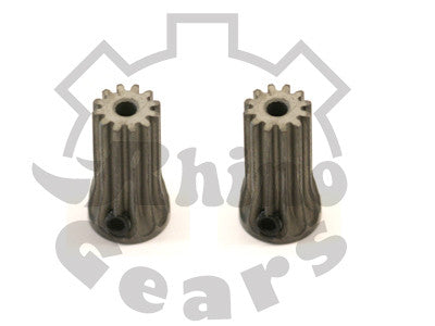 Rhino Gear Ultra Hardened Steel Pinions - 0.7M 12T - T-REX 600/Outrage 550