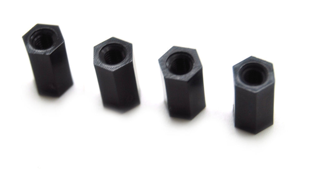 M3x10mm Nylon Standoffs / Spacers (4pcs)