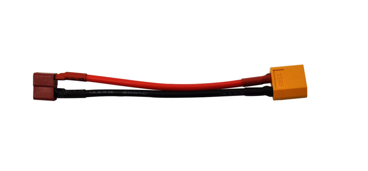 Male XT60 to female Tplug Adapter Cable