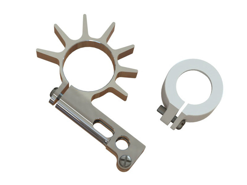 LX0649 - MCPX BL - 7 mm Ultra Tail Motor Support - Silver