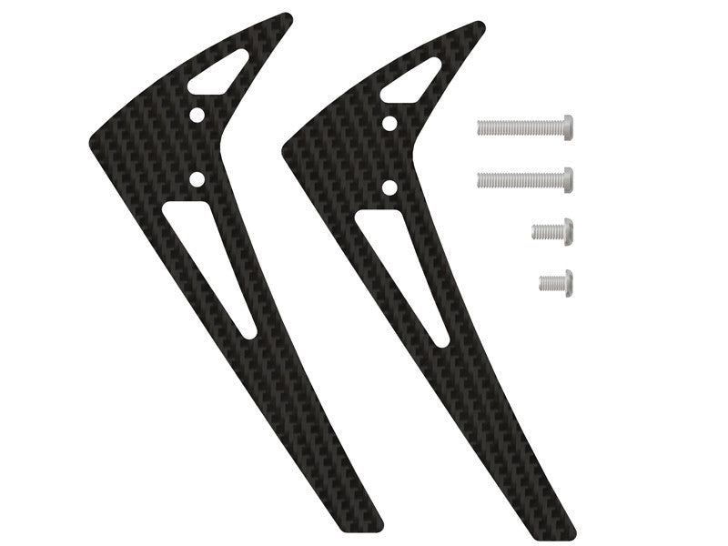 LX0946 - TREX 150 - Vertical Fin X Cooled Tail Motor Support - Spare