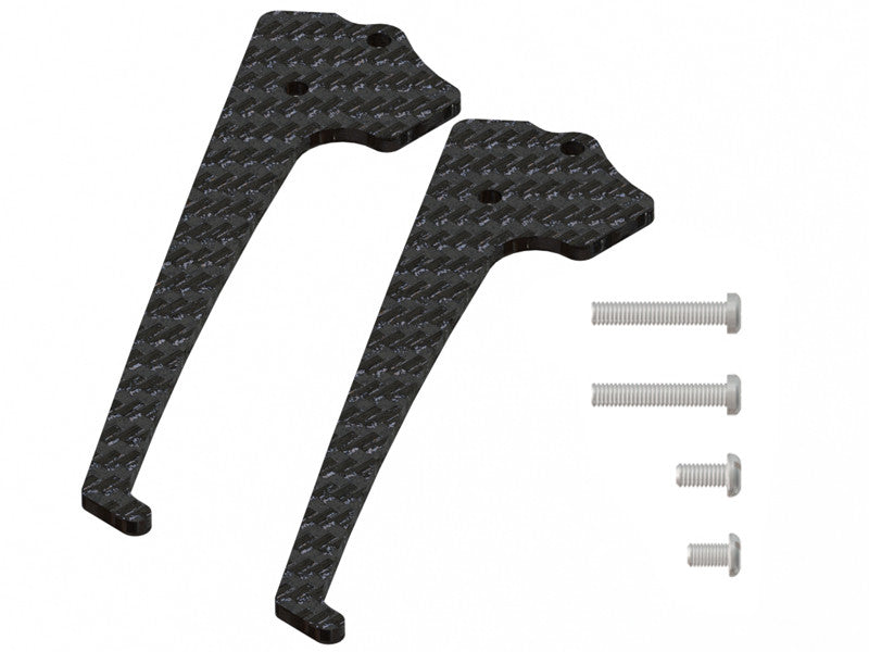 LX0947 - TREX 150 - Vertical Fin X Lightweight Tail Motor Support - Spare