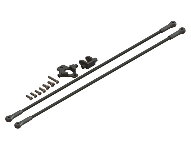 LX1109 - T 150 - Ultra Main Frame - Tail Boom Support - Black