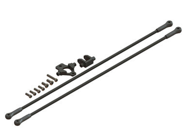 LX1109 - T 150 - Ultra Main Frame - Tail Boom Support - Black