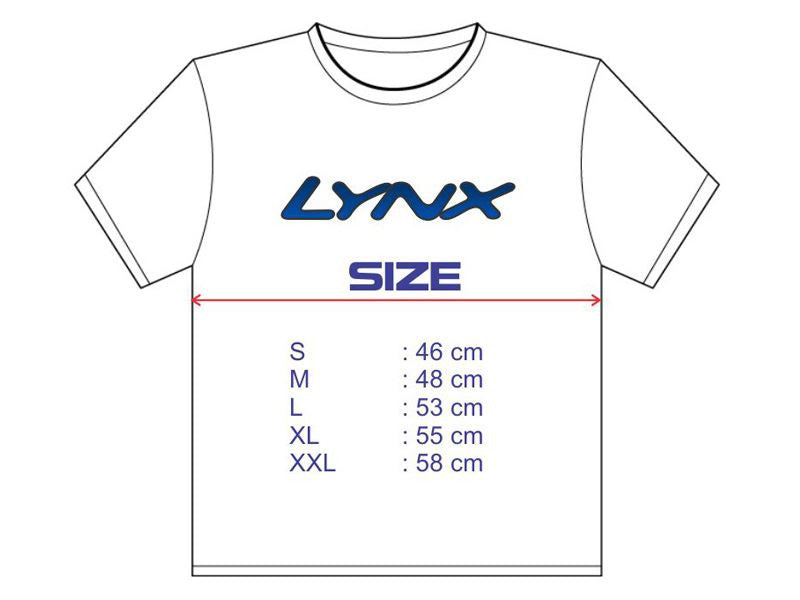 LX6002 T-shirt Lynx Team Pilot - size M