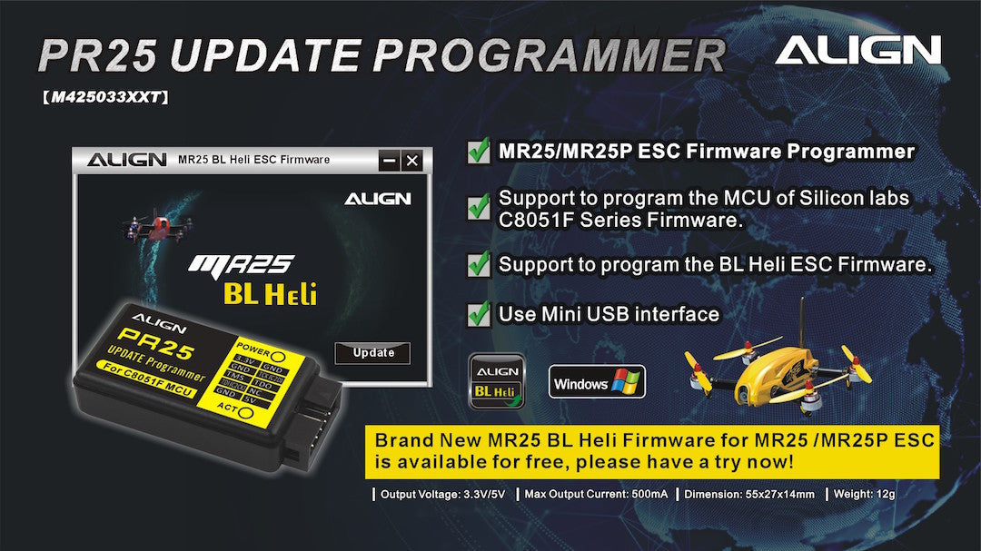 Align PR25 Update Programmer M425033XX