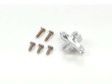 Alu. 2 mm Boom Mount for Carbon Chassis (MCPX)