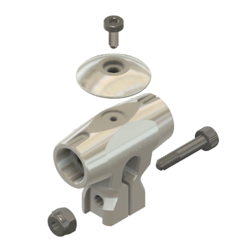 05400 Yoke rotor head, LOGO 200