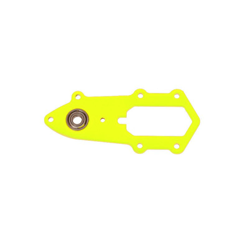 04771 FRAME FOR TAILROTOR CASE NEON YELLOW, LOGO 550/600