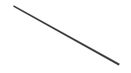 05036 Torque tube 10x743mm, LOGO 700