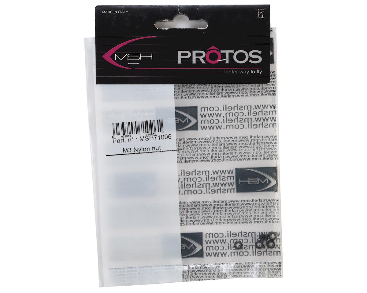 M3 NYLON LOCKING NUTS - NIMBUS 550 NITRO