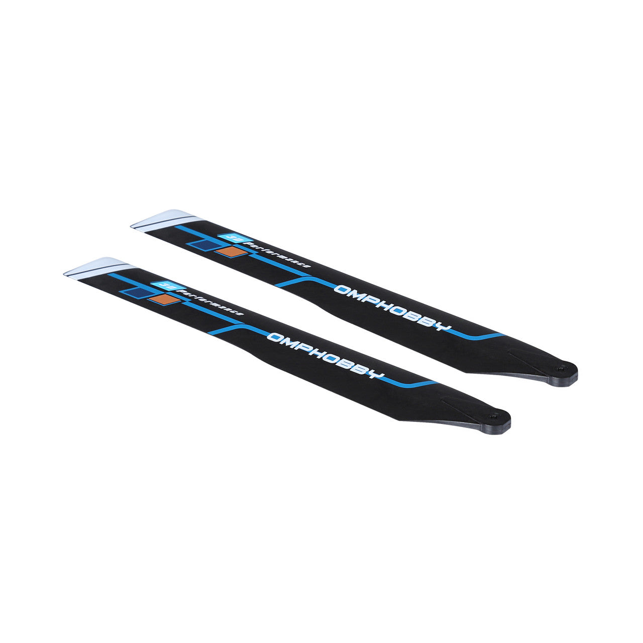 OMP Main Blades (Elegant White/Blue) - M2 Evo / M2 MK2