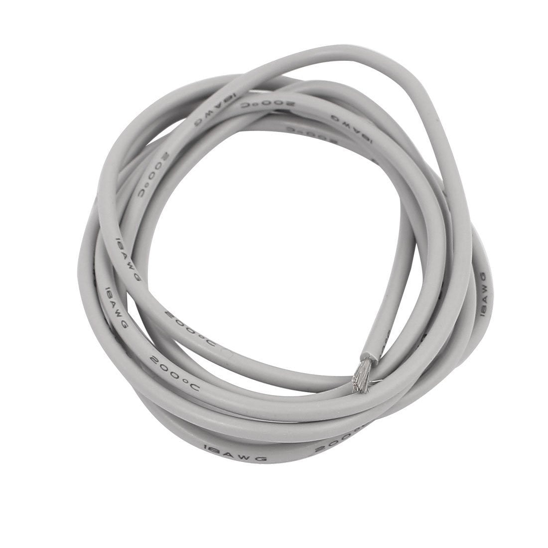 18 AWG SILICONE WIRE (WHITE 1M)