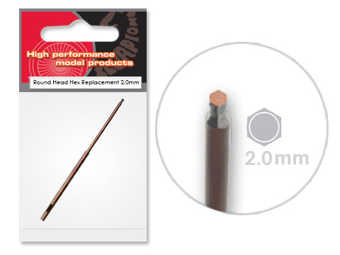 Scorpion High Performance Tools - 2.0mm Round Head Hex Replacement