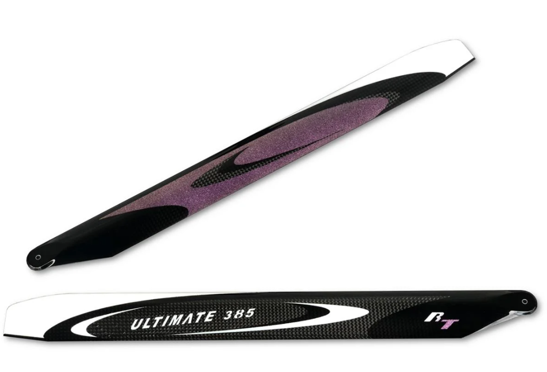 RotorTech 385mm "Ultimate" Main Blade Set - Trex 470/Goblin 380/OMP M4/Goosky RS4