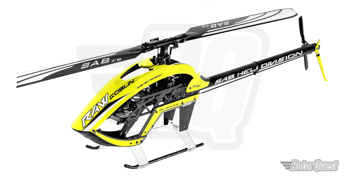 The all new innovative Goblin Raw 700 Rotorquest Inc