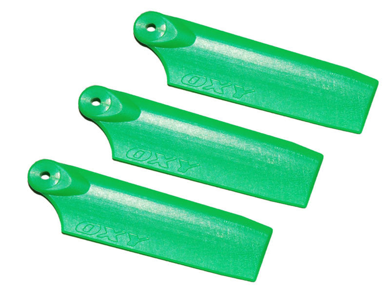 SP-OXY3-102-2 - OXY3 - 3X Tail Blade 47mm - Green